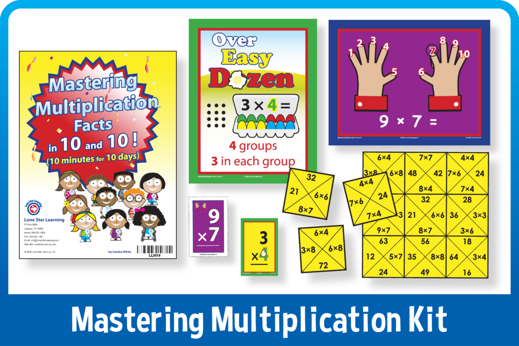 Mastering Multiplication Facts in 10 and 10™ – Lone Star Learning