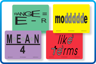 Algebra Vocabulary Pictures™