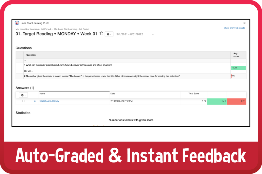 Target Rla Plus 1 1 Lone Star Learning